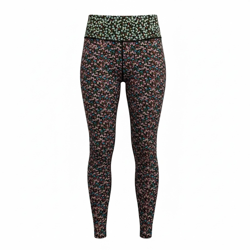 Nike Women's One Dri-Fit High Rise‎ Full Length Floral Print Leggings Size M